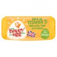 Asda The Happy Egg Co 10 Large Free Range Eggs