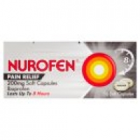 Asda Nurofen Joint & Back Pain Relief 200mg Soft Capsules