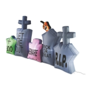 Halloween Inflatable Graveyard