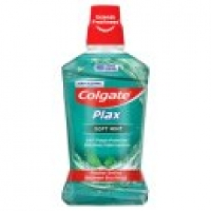 Asda Colgate Plax Multi-Protection Antibacterial Soft Mint Mouthwash