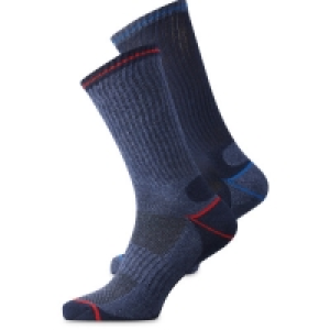 Aldi  Cobalt, Red & Navy Socks 2 Pack