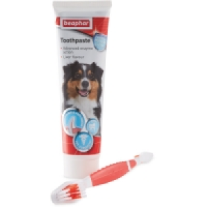 Aldi  Dog Toothbrush/Toothpaste Set