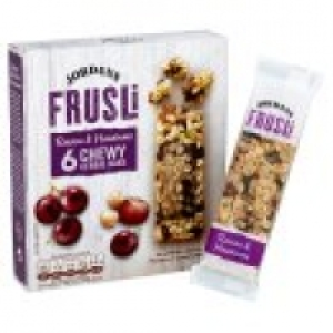 Frusli Raisins & Hazelnuts Chewy Cereal Bars £1.00