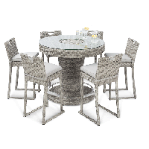 Maze Rattan Oxford 6-Seater Bar Set with Ice Bucket and Para £809.99