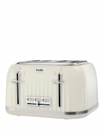 LittleWoods  Breville VTT702 Impressions 4-Slice Toaster - Cream
