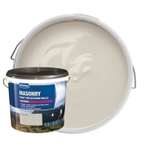 Wickes  Wickes Textured Masonry Paint - Cool Grey 5L