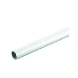 Wickes Round Conduit - White 25mm x 2m £1.80