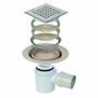 Wickes  Wickes Wet Room Two Part Waste with Square Tile Grate