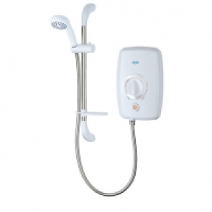 Wickes  Triton T1SI Single Control Electric Shower - White 9.5kW