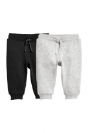  2-pack cotton joggers £7.00