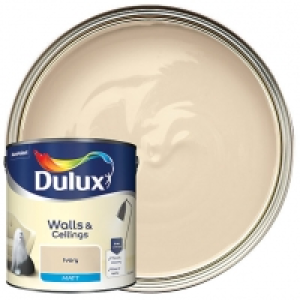 Dulux - Ivory - Matt Emulsion Paint 2.5L £15.00
