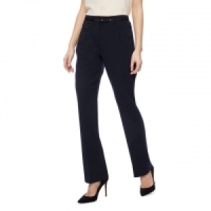 Navy Straight Leg Suit Trousers
