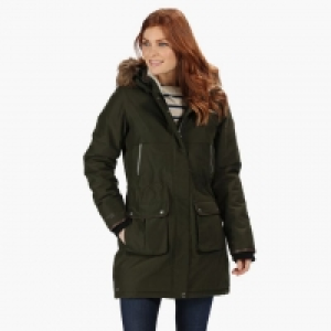 Green Safiyya Waterproof Insulated Breathable Parka