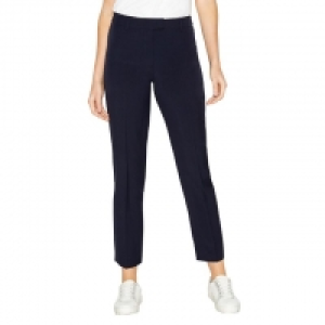 Navy Slim Leg Trousers