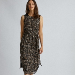 Multi Coloured Sequin Shoulder Shift Dress