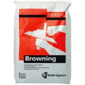 British Gypsum Thistle Browning Plaster 25kg £8.53