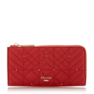 Red Kevangelina Quilted Zip Around Purse