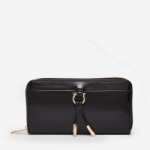 Black Patent Toggle Purse
