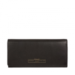 Black Holly leather RFID purse