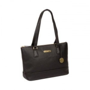 Black Wimbourne leather shoulder bag