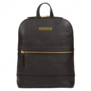 Black Ellerton leather backpack