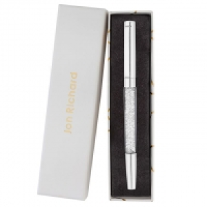 Silver Gold Crystal Pen-Gift Boxed