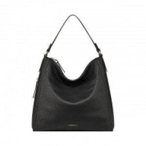 Black Lisa Slouchie Hobo Handbag