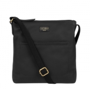 Black Dalida leather cross-body bag