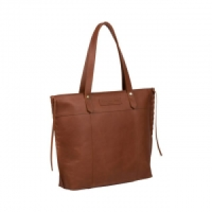 Cognac Hampstead Leather Tote Bag