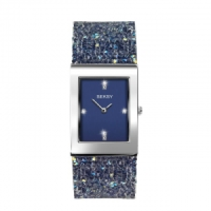 Ladies Blue Seksy Swarovski® Crystal Bracelet Watch 2758
