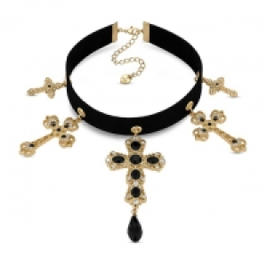 Statement Cross Choker