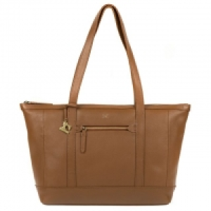 Dark Tan Ellis Handmade Leather Shoulder Bag