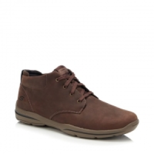 Chocolate Leather Harper Meldon Chukka Boots