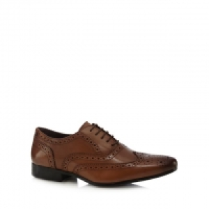 Debenhams  Tan Leather Brogues