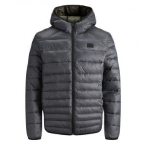 Grey Bomb Puffer Jacket