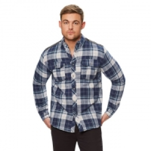 Debenhams  Blue Tyrion checked cotton shirt