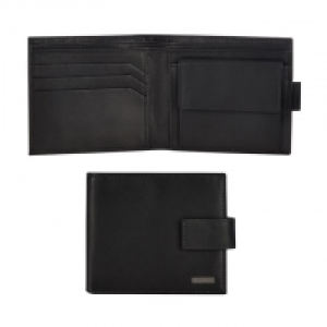 Black leather wallet