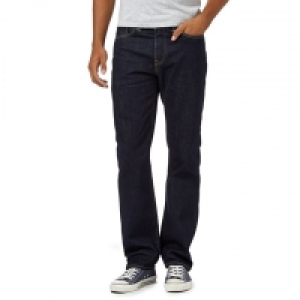 Dark Blue One Wash 514 Straight Jeans