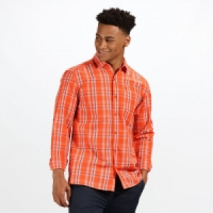 Debenhams  Orange Mindano Long Sleeve Shirt