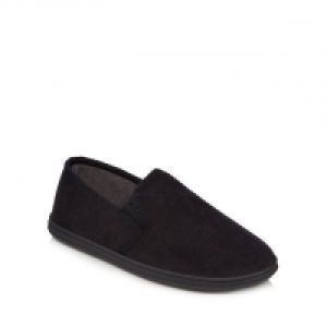 Black Cord Slippers