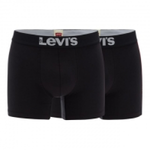 2 Pack Black Boxer Briefs