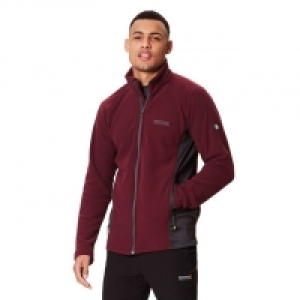 Maroon Tafton full zip fleece