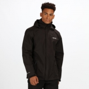 Matt Lightweight Waterproof Jacket with Concealed Hood