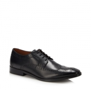 Black Leather Serve Brogues