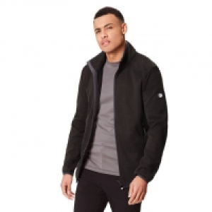 Debenhams  Black Torrens Full Zip Fleece