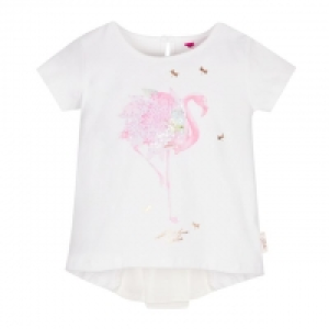 Girls Off White Flamingo T-Shirt