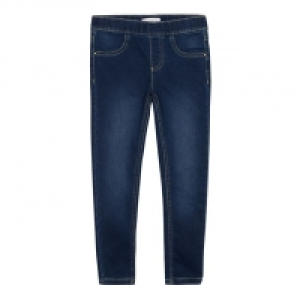 Girls Blue Mid Wash Jeggings
