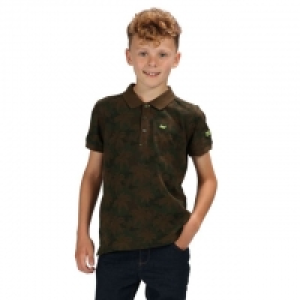 Tobin Printed Polo Shirt