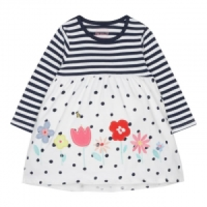 Baby Girls Navy Floral Dress