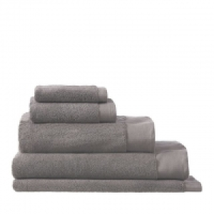 Dark grey Luxury Retreat Turkish cotton towels